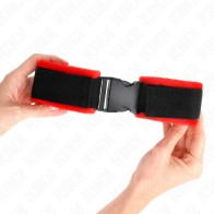 Kink Adjustable Nylon Wrist Cuffs for BDSM Play
