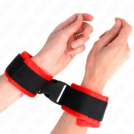 Kink Adjustable Nylon Wrist Cuffs for BDSM Play