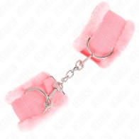 Muñequeras Forradas Rosa Ajustables de Kink