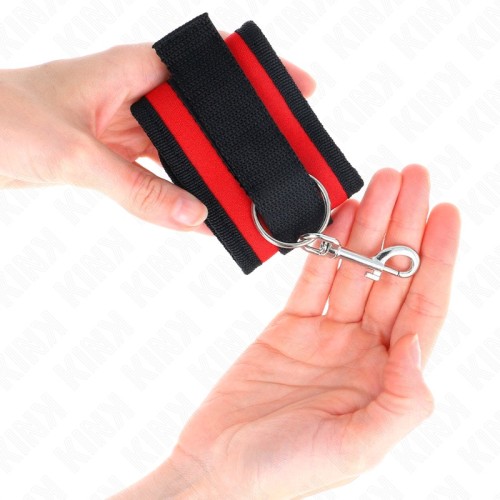 Kink Adjustable Nylon Wrist Cuffs for BDSM