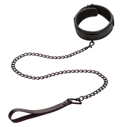 Nocturnal Adjustable Collar & Leash - Elegance and Control