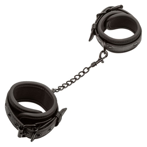 Nocturnal Adjustable Leather Handcuffs