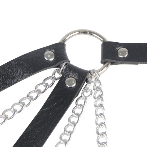 Subblime Punk Bondage Belt Black