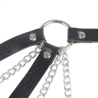 Subblime Punk Bondage Belt Black
