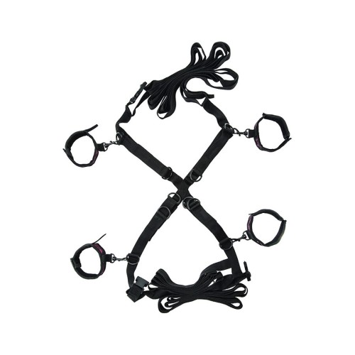 Scandal Bed Restraint Set for Bondage Play