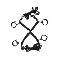 Scandal Bed Restraint Set for Bondage Play