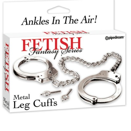 Metal Leg Restraints for Bondage Play