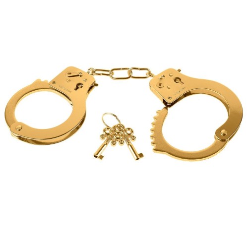 Durable Metal Handcuffs for Playful Restraint