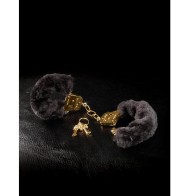 Fetish Fantasy Gold Plush Handcuffs
