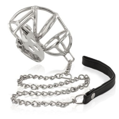 Metal Chastity Ring with Strap - Embrace the BDSM Experience
