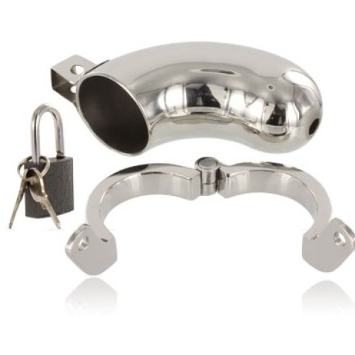 Brig Metal Chastity Cage for BDSM