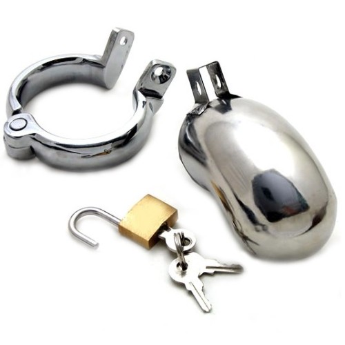 Brig Metal Chastity Cage for BDSM