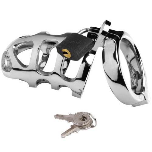 Metal Cage Chastity Ring
