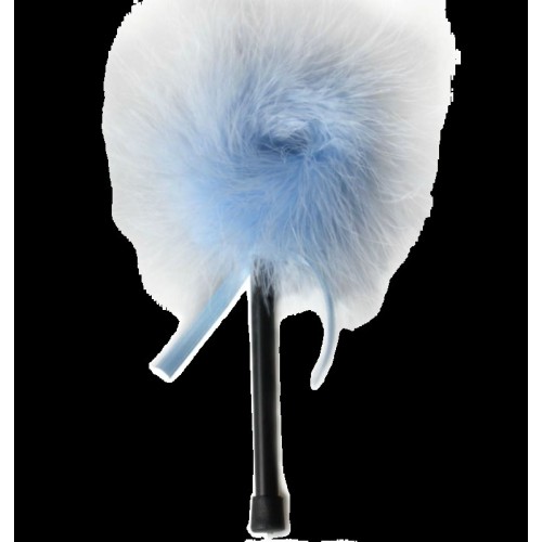 Sky Blue Marabou Feather Duster