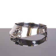 Restraining Collar with Ring for Fetish Play
