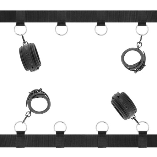 Fetish Submissive Luxury Bed Restraints Set | BDSM Fun