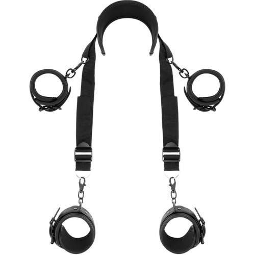 Fetish Submissive Master Position Restraint Set