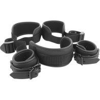 Fetish Submissive Master Position Restraint Set