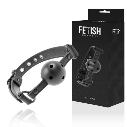Breathable Vegan Gag for BDSM Play - Fetish Submissive