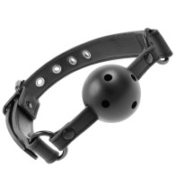 Breathable Vegan Gag for BDSM Play - Fetish Submissive