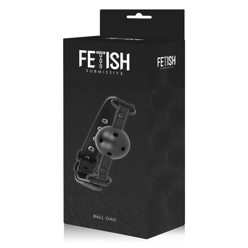 Breathable Vegan Gag for BDSM Play - Fetish Submissive