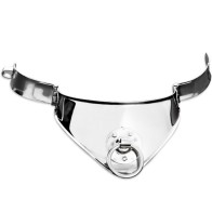 Restraining Collar with Ring and Lock 12.5 Cm