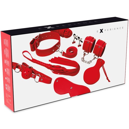 BDSM Fetish Bondage Kit Red
