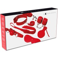 BDSM Fetish Bondage Kit Red