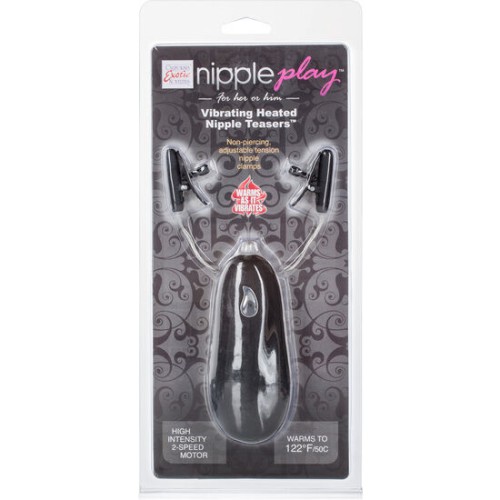 Nipple Play Vibrating Clamps for Sensational Stimulation