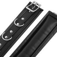 Darkness Padded Bondage Handcuffs - Stylish Restraint