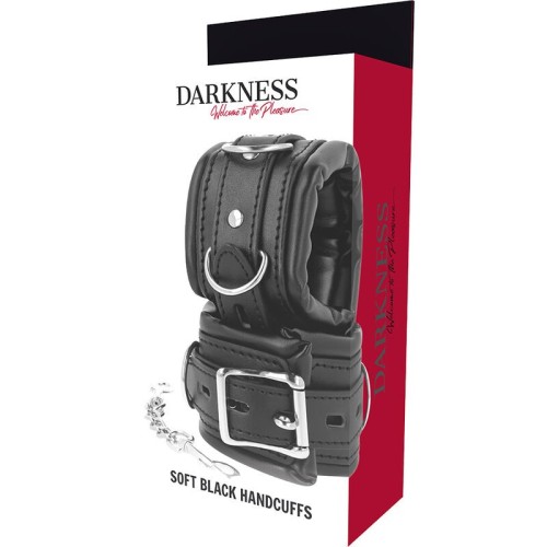 Darkness Padded Bondage Handcuffs - Stylish Restraint