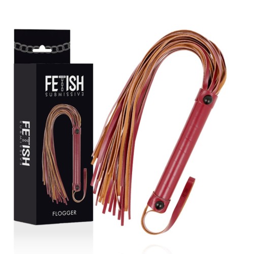 Fetish Submissive Vegan Whip for BDSM Play
