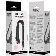 Begme Black Edition Vegan Leather Whip