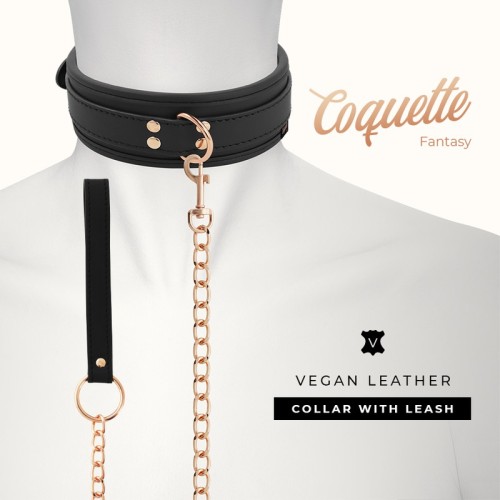 Coquette Chic Desire Vegan Leather Fantasy Collar