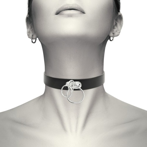 Vegan Leather Choker for Bold Looks