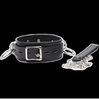 Fetish Submission Collar with Rings