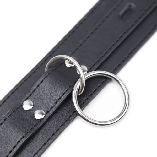 Fetish Submission Collar with Rings