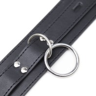 Fetish Submission Collar with Rings