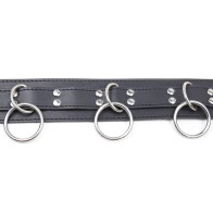 Fetish Submission Collar with Rings