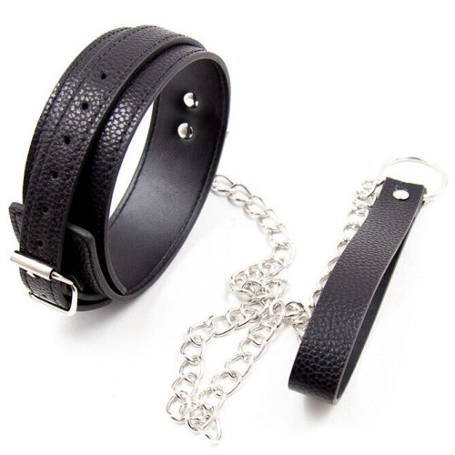 Snake Pattern Fetish Collar - Exciting Adult Accessory