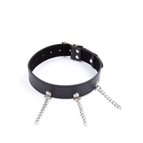 Ohmama Fetish Collar with Rings