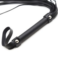Whip with Silver Studs - Luxury BDSM Accessory