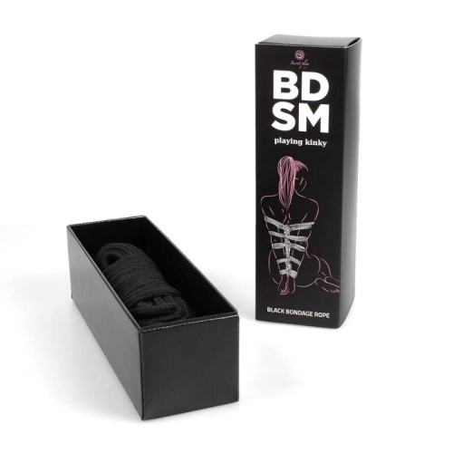 Cuerda Suave para Bondage Shibari en Juegos Sensuales