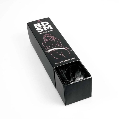 Secretplay Black Bondage Whip