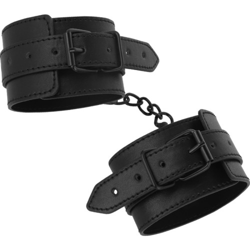 Intense Vegan Leather Ankle Cuffs for Bold Play