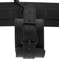 Intense Vegan Leather Ankle Cuffs for Bold Play