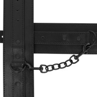 Intense Vegan Leather Ankle Cuffs for Bold Play