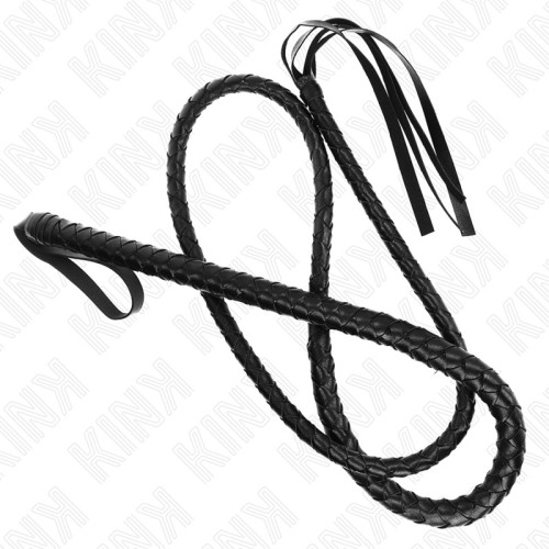 Long Black Snake Whip 210 cm KINK