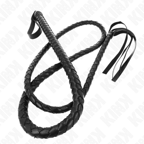 Long Black Snake Whip 210 cm KINK