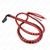 Kink - Látigo De Serpiente Largo Rojo 210 Cm - Placer Extremo